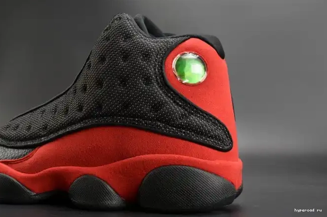 black  red mens 13 414571-004 RetroBred Jordan Air 0429